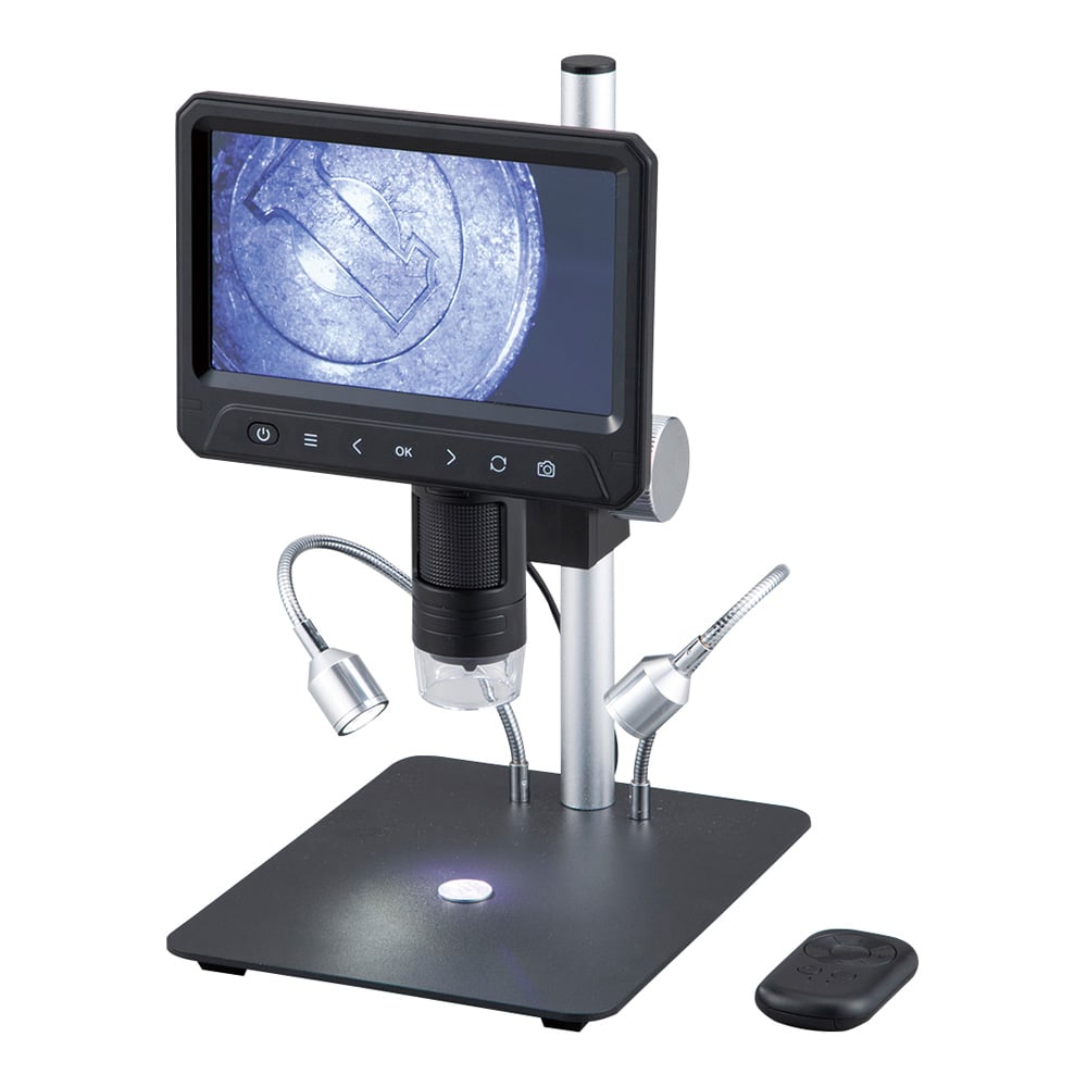 モニター付きデジタル実体顕微鏡 1200万画素 331-A 1台