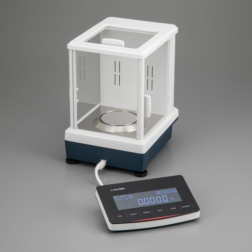 Separate analytical balance (built-in weight type) Capacity: 120g Minimum display: 0.1mg AEB-124 1 unit