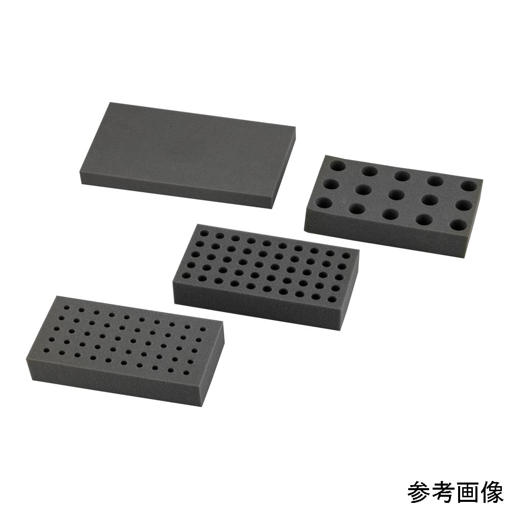 Tube rack for multi-vortex mixer φ16mm x 50 tubes MVM-R16 1 piece