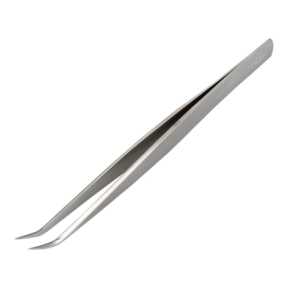 AS ONE Tweezers (Swallow) 125mm (Bent) APA125C 1pc