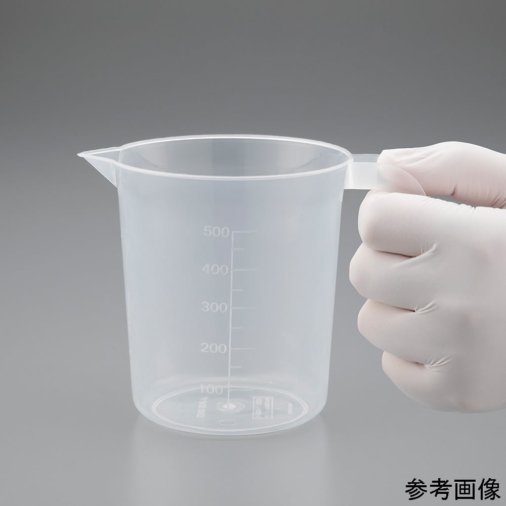 Disposable PP cup with handle, 1000mL, 1 piece
