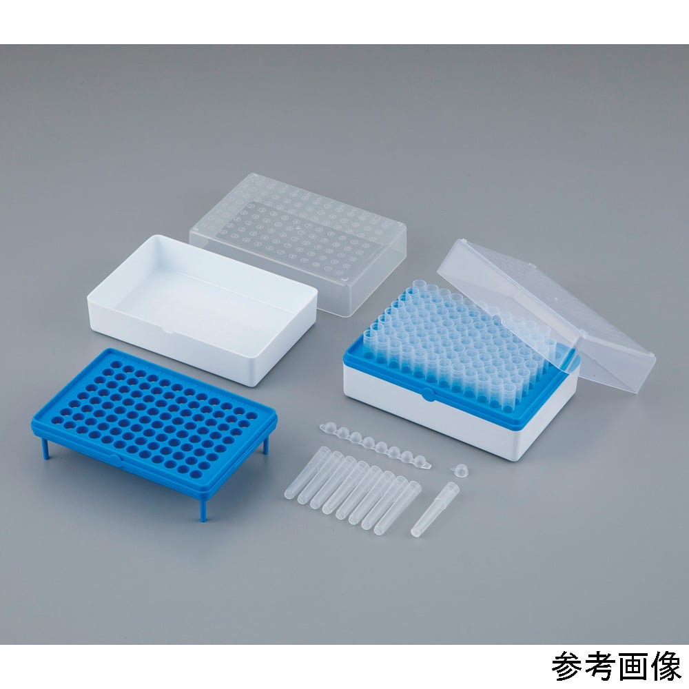 サンプルチューブ(BIOTUBE™)ラック シングル 滅菌済 1ケース(96本/ラック×10ラック入) T100-2B 1ケース(96本×10ラック入)