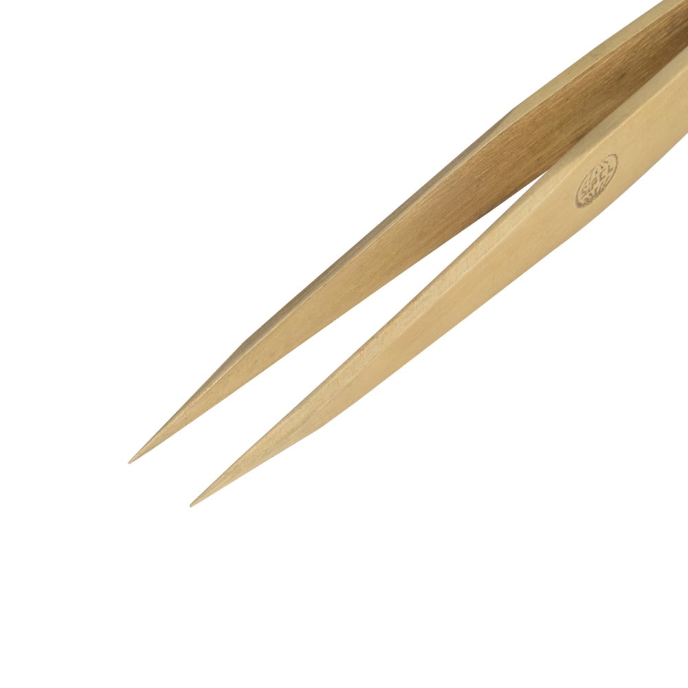 Brass tweezers 115mm 0.6mm AM-BRASS/P 1 piece