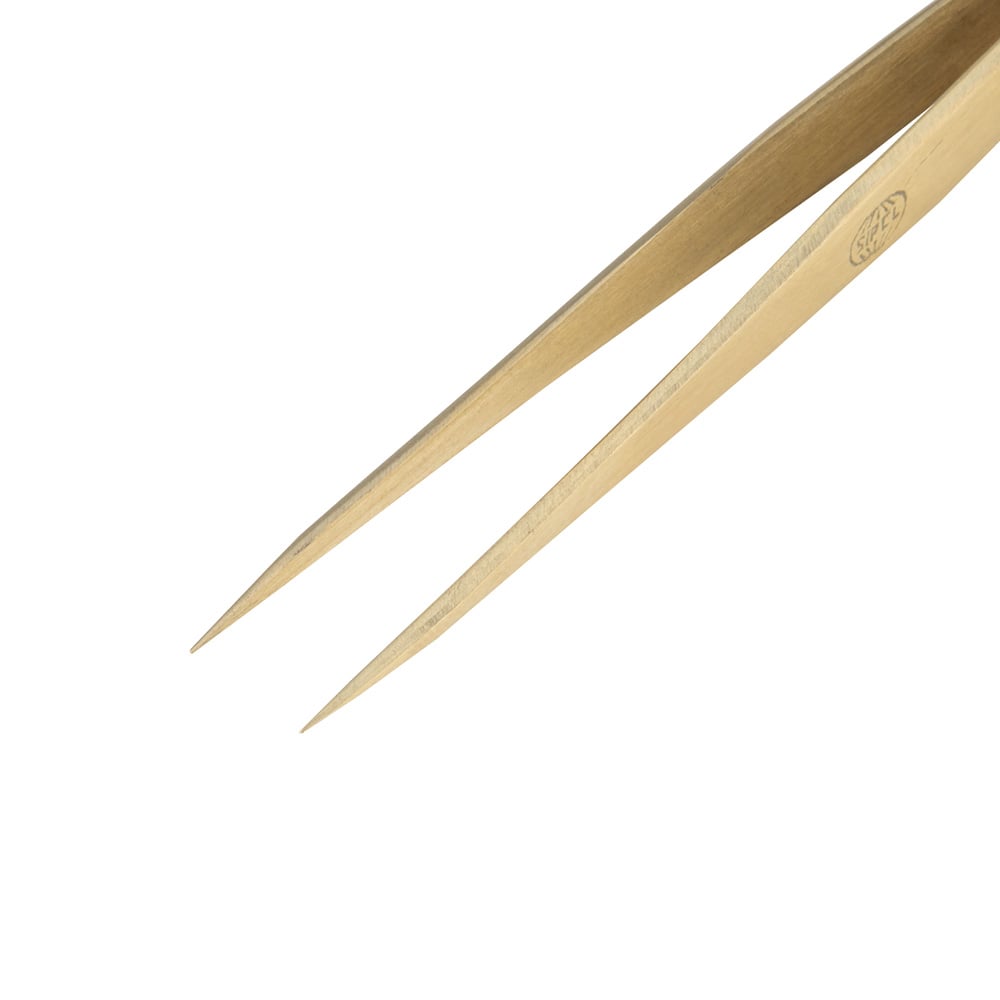 Brass tweezers 120mm 0.3mm 1-BRASS/P 1 piece