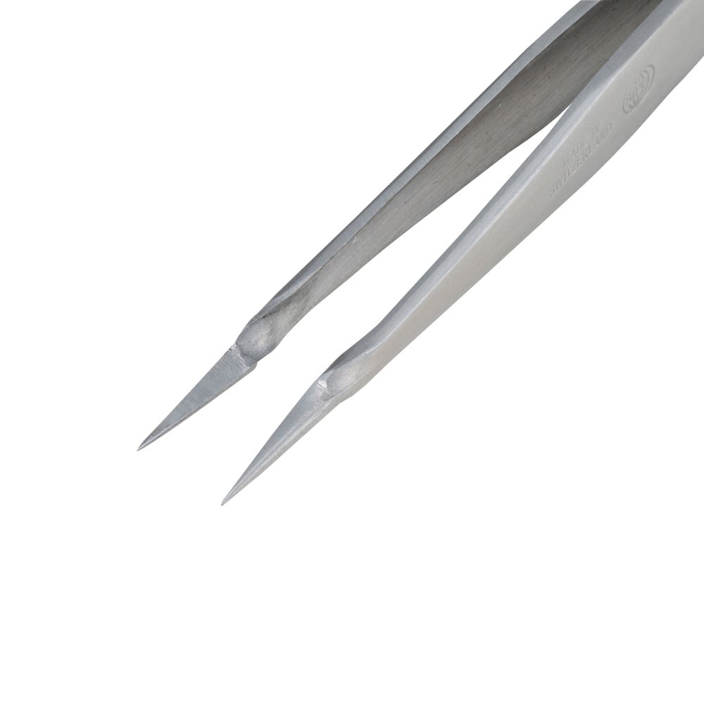 ミクロカッティングピンセット 120mm 10mm 0° MC16-SA 1本