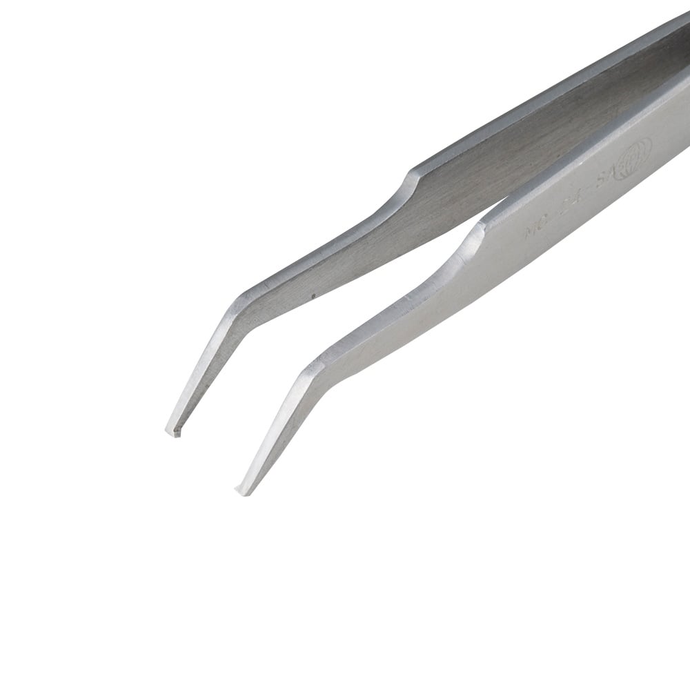 ミクロカッティングピンセット 110mm 1mm 90° MC24-SA 1本