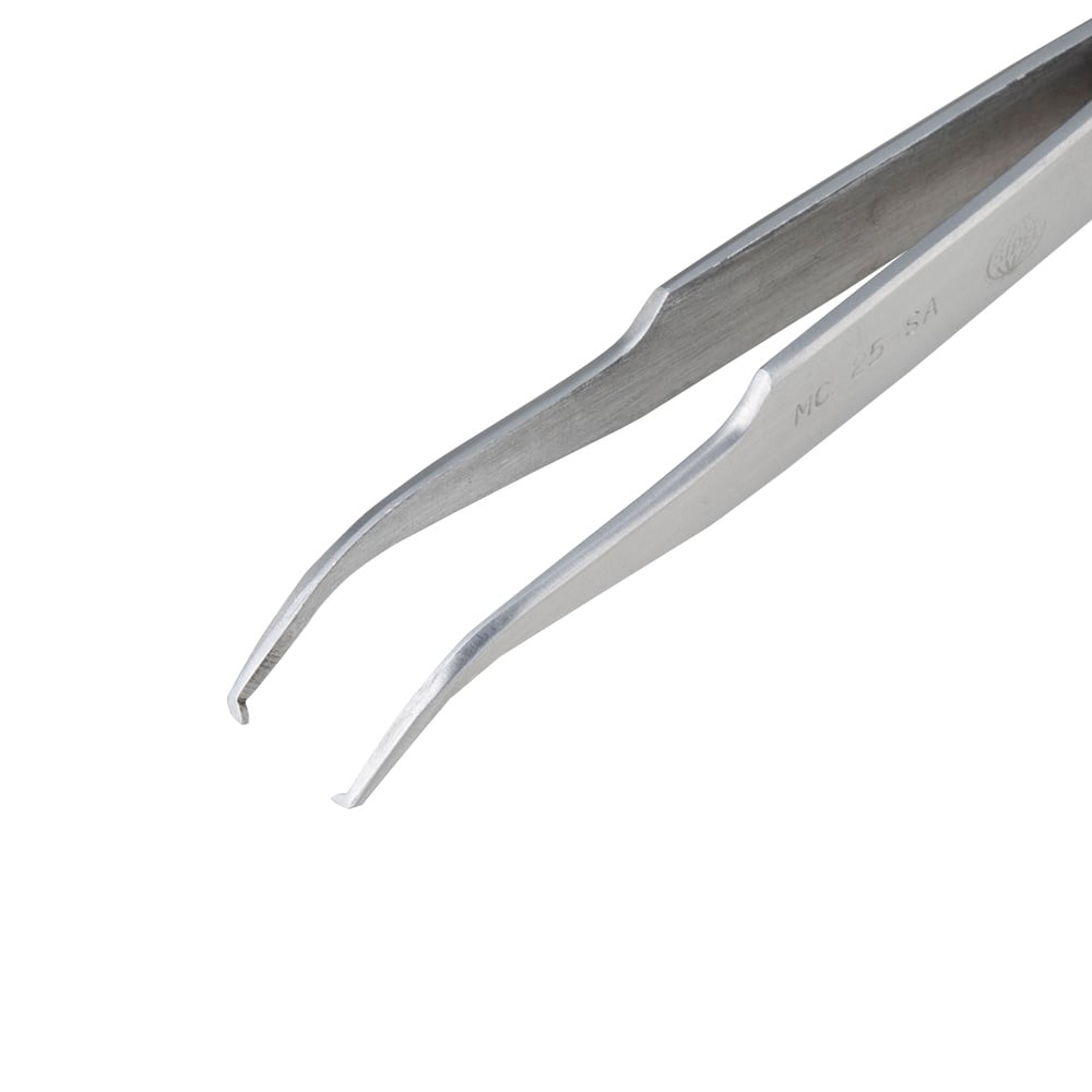ミクロカッティングピンセット 110mm 1mm 90° MC25-SA 1本