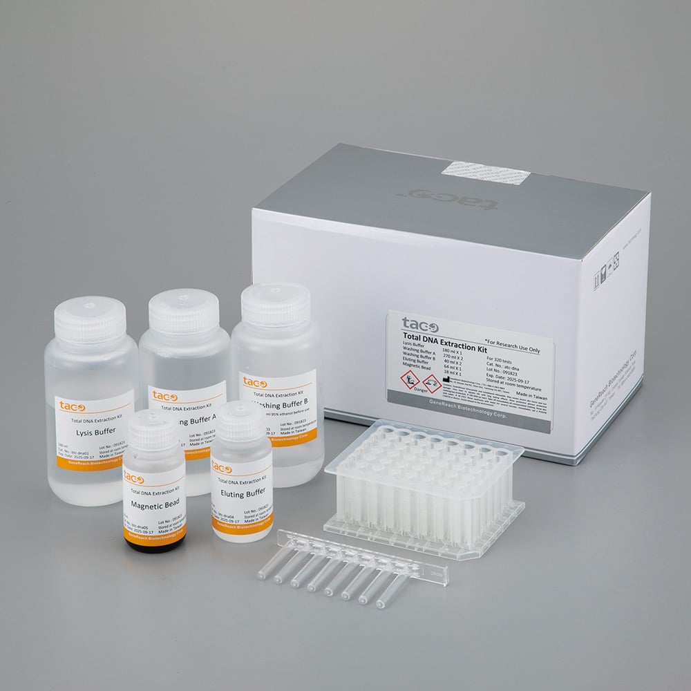 소형 자동 핵산 추출 장치(taco mini) 동물 조직용 추출 키트 1상자(320반응분입) atc-dna 1상자(320반응분입)