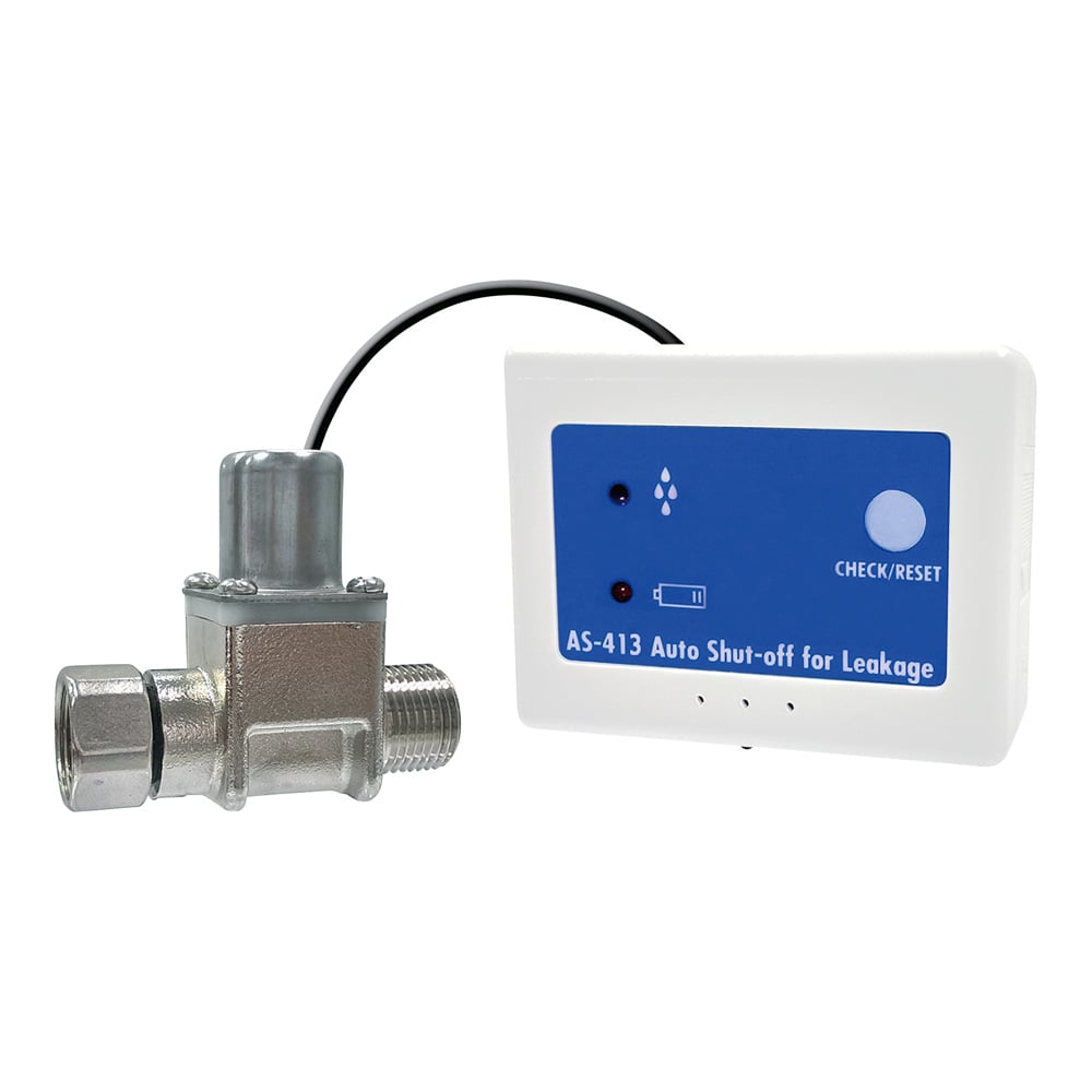 水漏れ検知器(遮断弁付)真鍮 AS-413BR 1台
