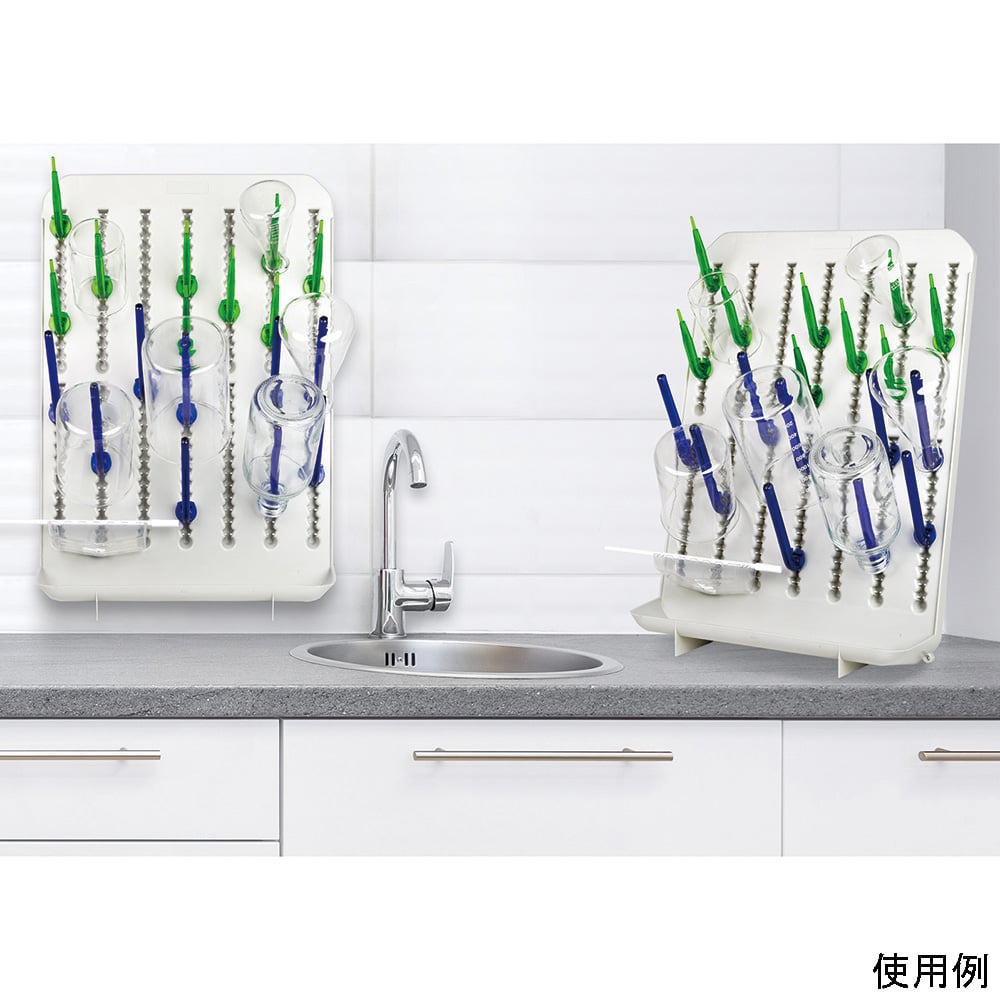 ラボ用2way乾燥ラック(卓上・壁掛け 対応) 120791 1台