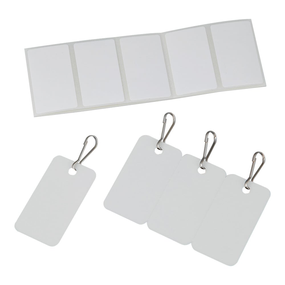 Ultra-low temperature plastic tag, white, 1 pack (12 sets) CID-02WH 1 pack (12 sets)