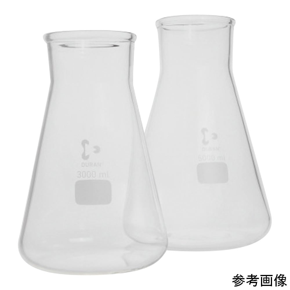 Wide-mouth Erlenmeyer flask 3L 212276807 1pc