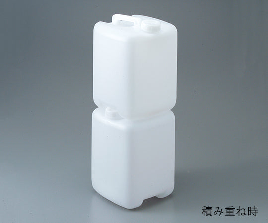 角型手提瓶(ポリエチレン製) 10L 1本