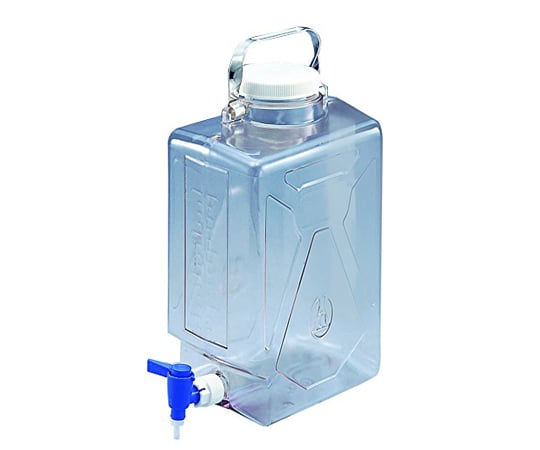 Nalgene square bottle with transparent stopper 2322 9L 2322-0020JP 1 bottle