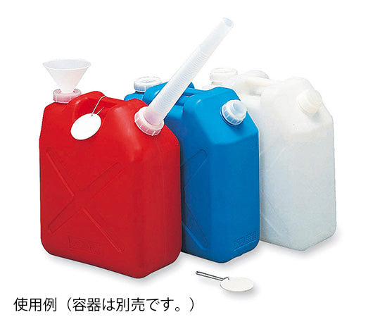 Nameplate for waste liquid collection container, plain, 1 piece