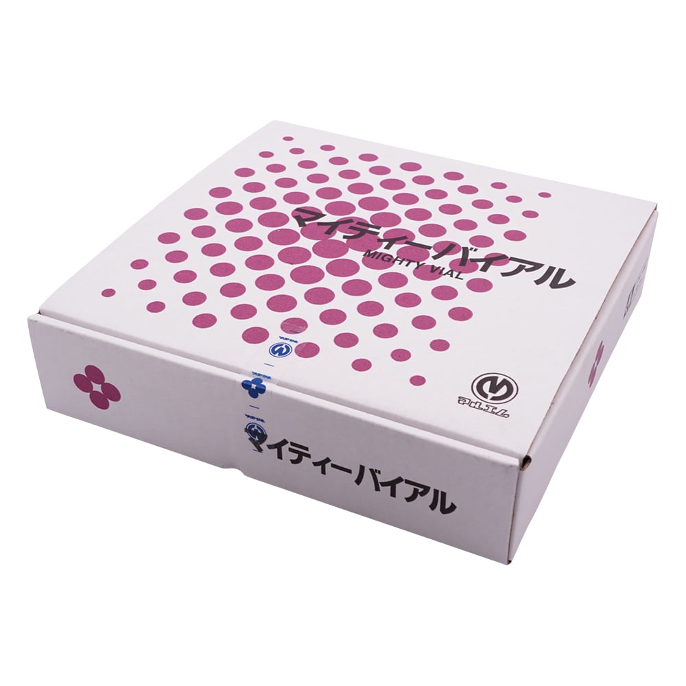 Mighty Vial 10mL 100 pieces, transparent No.3, 1 box (100 pieces)