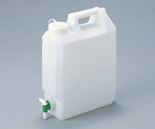 Attache bottle (PE) with stopcock, 10L, 1 piece