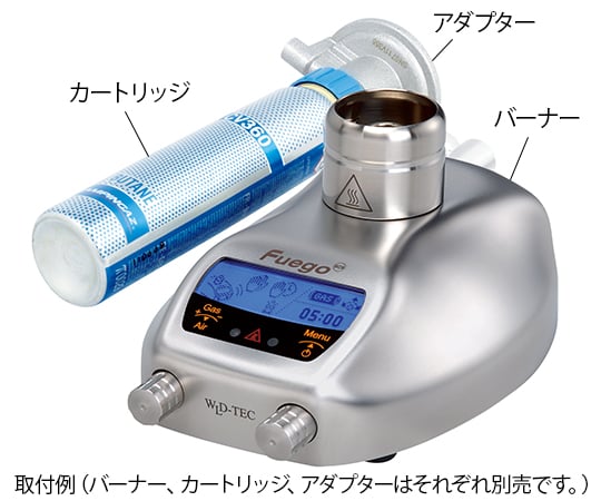 전자 점화식 분젠 버너 전용 가스 카트리지 CV360용 어댑터 1개