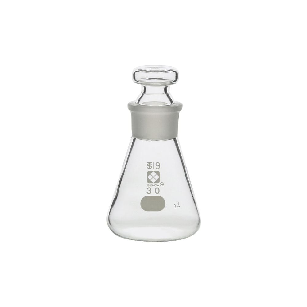 共栓三角フラスコ 30mL 1個