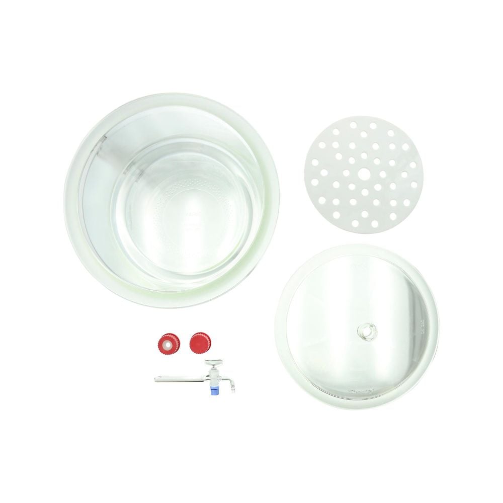 Screw-top desiccator, upper opening φ240mm, 1 unit