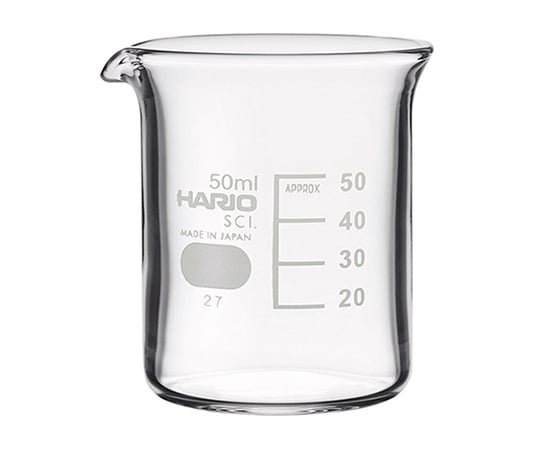 ビーカー(目安目盛付き) 50mL B-50 1個