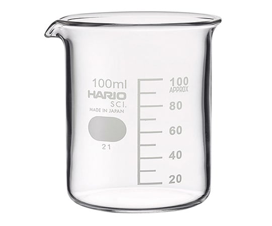 비커(기준 눈금 포함) 100mL B-100 1개