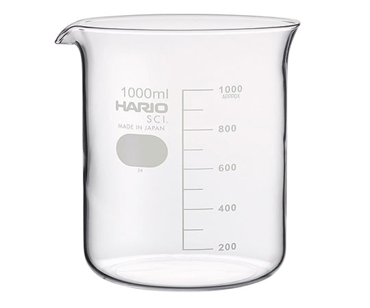 ビーカー(目安目盛付き) 1000mL B-1L 1個