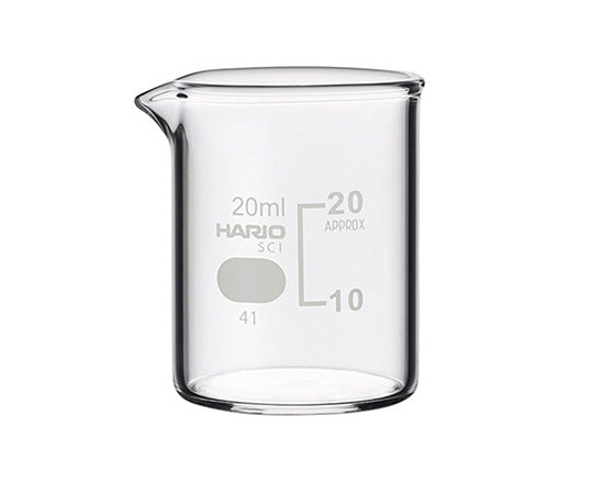 ビーカー(目安目盛付き) 20mL B-20 1個