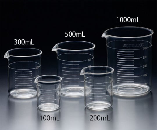 TPX beaker 1L (without handle) 1pc
