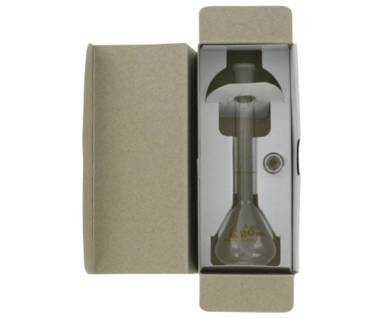 메스 플라스크(전량 플라스크・슈퍼 그레이드) 투명 20mL 020060-20 1개