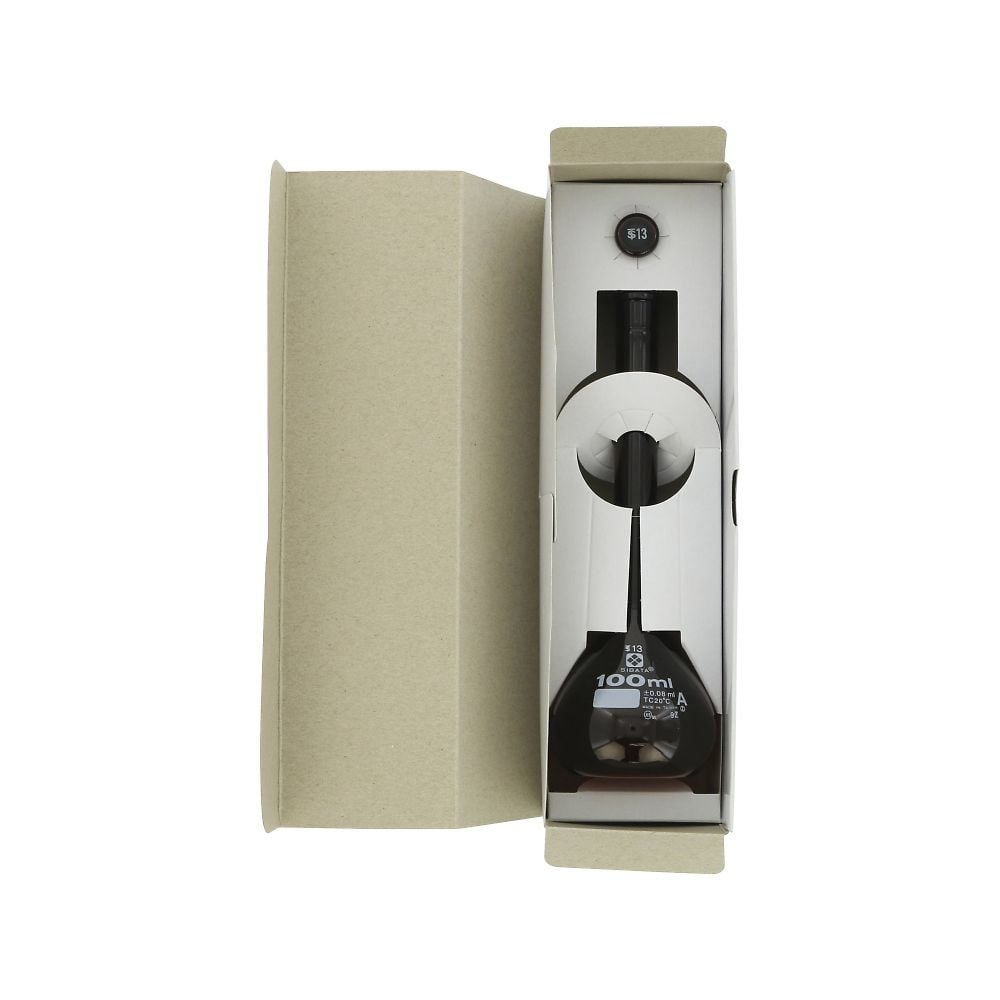 메스 플라스크 (전량 플라스크·슈퍼 그레이드) 차 100mL 1개