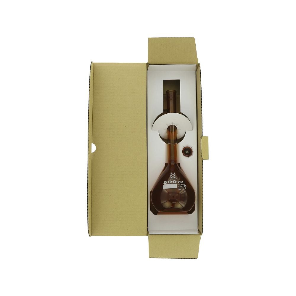 메스 플라스크 (전량 플라스크·슈퍼 그레이드) 차 500mL 1개