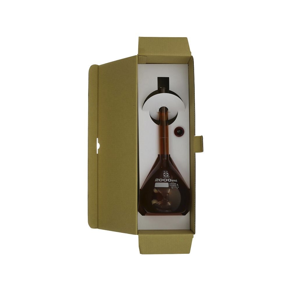 메스 플라스크 (전량 플라스크·슈퍼 그레이드) 차 2000mL 1개