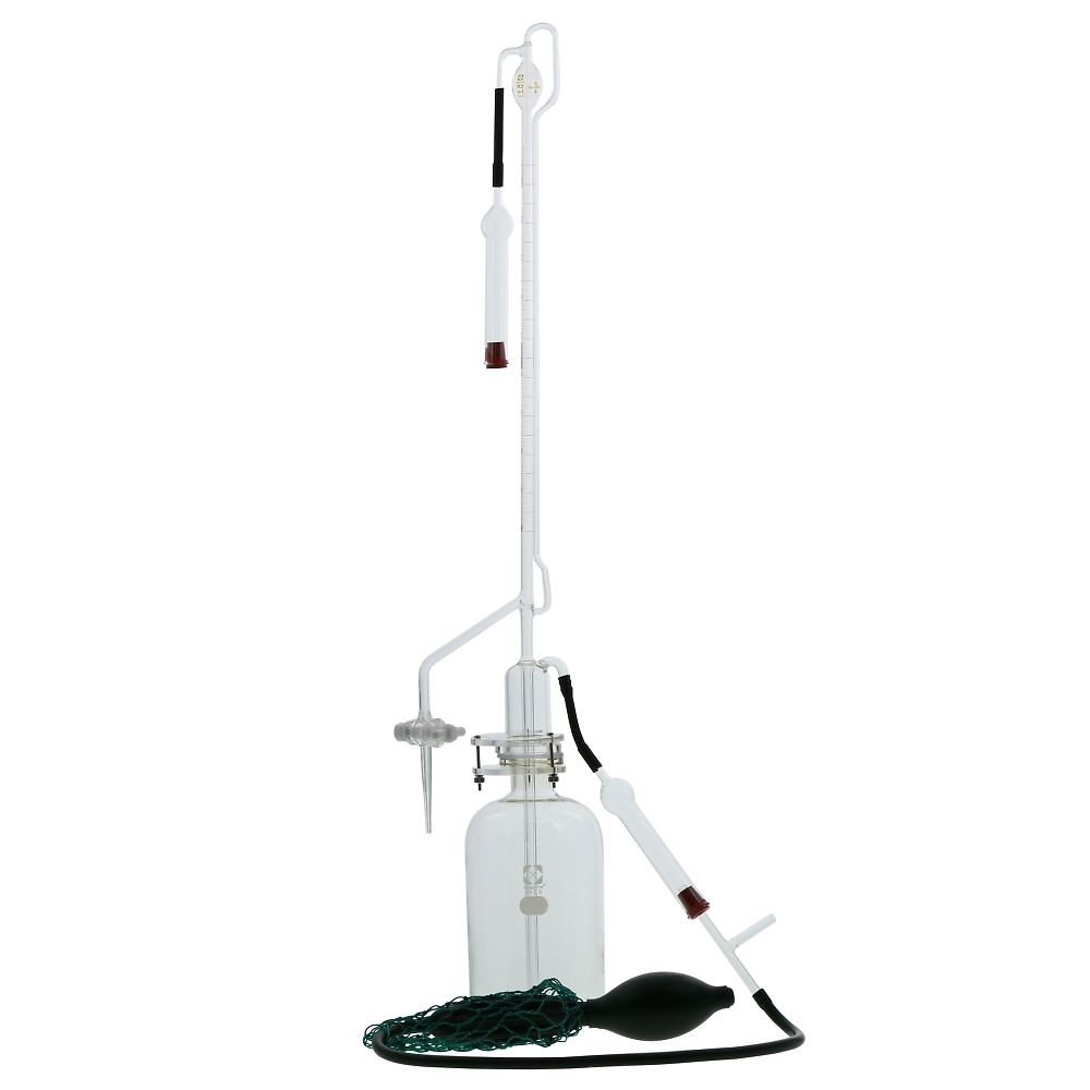 自動ビュレット PTFEコック付き 10mL 1式