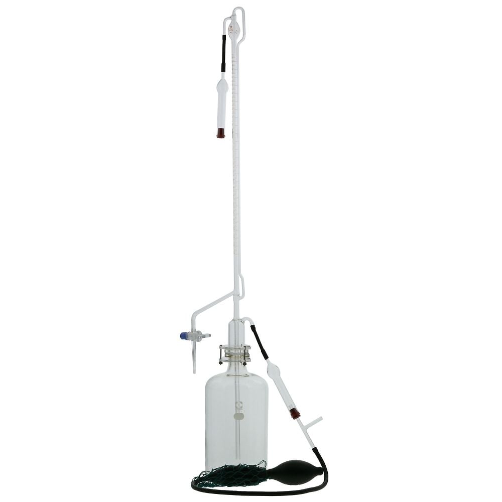 自動ビュレット ガラスねじ止コック付き 25mL 1式