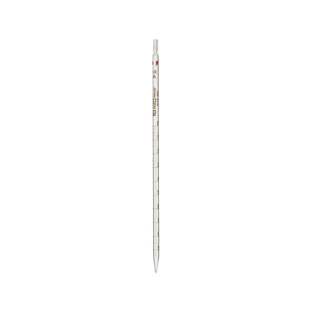 Measuring pipette with graduated tip, super grade, 10mL, 1 piece