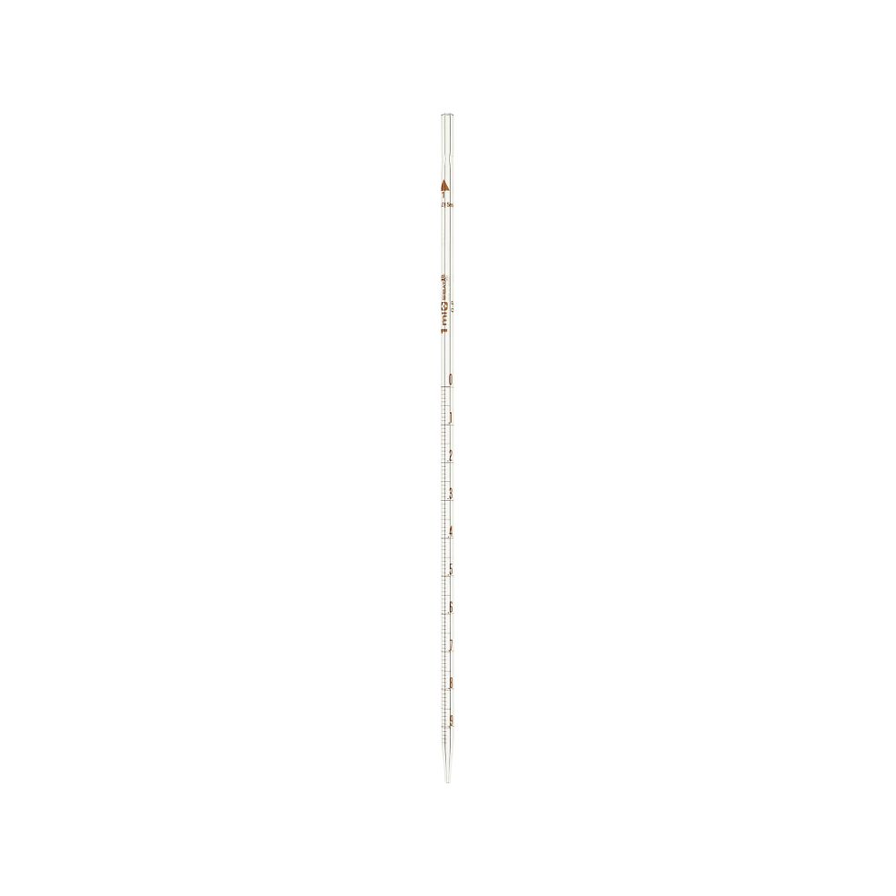 Measuring pipette GP type (large hole, tip graduation, DUROBAX(R)) 1mL 1 piece