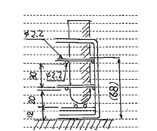 Stainless steel test tube stand φ12mm 5×10 arrangement SS12-50 1 piece