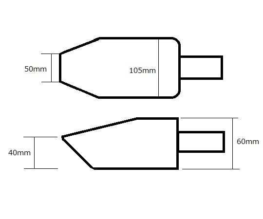 각형 스코프 (SUS304) 1개