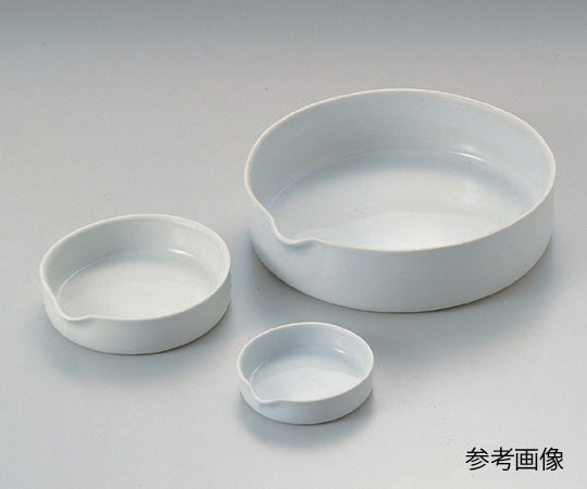 Porcelain flat plate φ105mm 160mL 1 piece