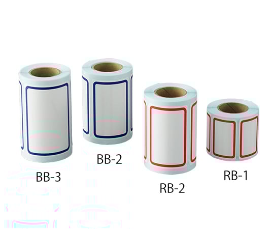 테두리 라벨 40×60mm 레드 125장입 RB-2 1권(125장입)
