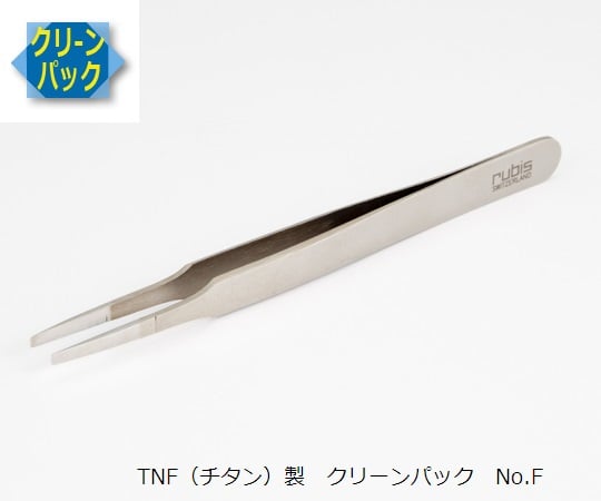 MEISTER Tweezers TNF (Titanium) Clean Pack No. F-TNF 1 pc