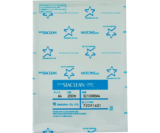 Dust-free paper New Staclean 1 box (250 sheets x 10 books) SC75RB A4B 1 box (250 sheets x 10 books)