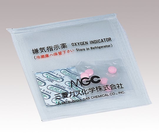 嫌気指示薬(アネロパック(R)用) 5個入り×8袋 A-64 1袋(5個×8袋入)