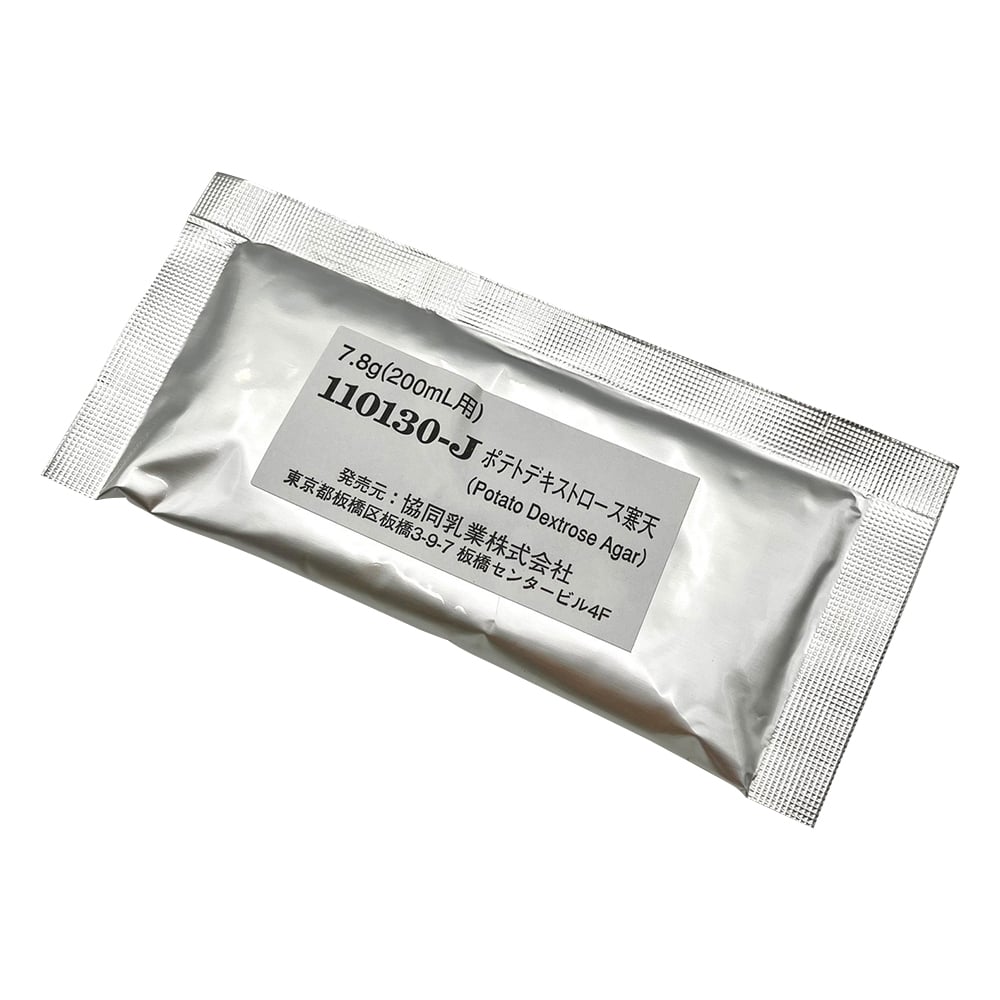 小分け包装粉粉末培地 (ポテトデキストロース寒天)1箱(40袋入) 10130-J 1箱(40袋入)