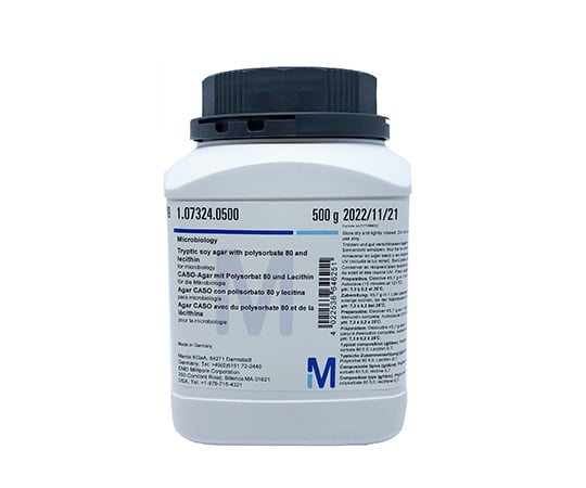 粉末培地 (SCDLP寒天) 500g 1.07324.0500 1個
