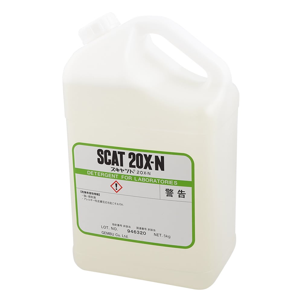 Liquid detergent Scat(R) Neutral, phosphorus-free 5kg 20X-N 1 piece