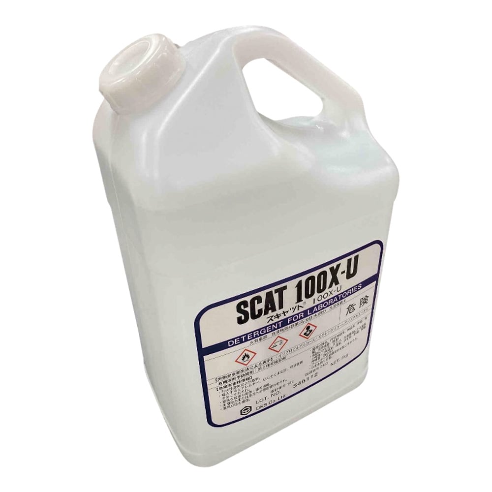 Liquid detergent (Scat®) low foam, alkaline, phosphorus-free 5kg 100X-U 1 bottle