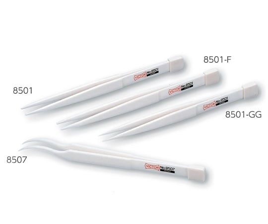 All-ceramic tweezers, SCC-cleaned, sharp, 125mm, 8501-GG, 1 pc