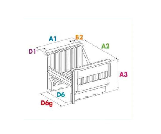 Wafer carrier (PFA) 2.5 inch KM-25 1 piece